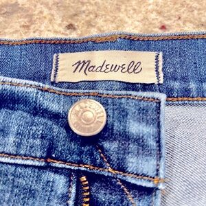 Madewell 10” High-Rise Skinny Jeans Size 28.